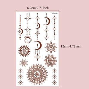 Henna Tattoo Sticker G-S018 | Mehandi Stickers