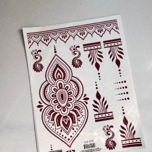 Mehandi Stickers Henna Tattoo Sticker Big-3