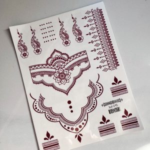 Mehandi Stickers Henna Tattoo Sticker Big-5